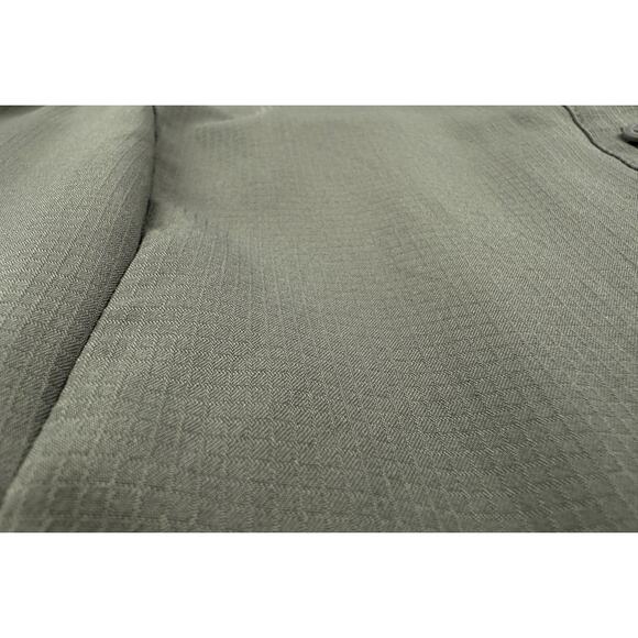 Eddie Bauer Sleeveless Tech Shirt Womens Large Olive Green Vented Fishing Garden - Picture 7 of 10